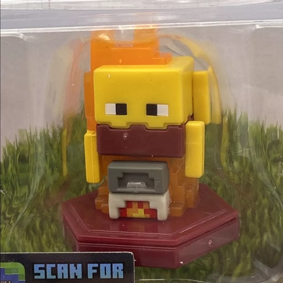 Minecraft Earth Boost Mini Figure Toy Smelting Blaze Mojang - Picture 3 of 7